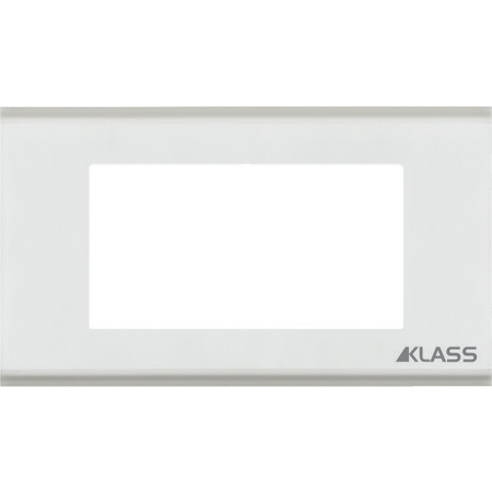 M-klass 0864 – suport rama alba 4module