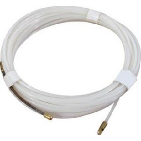 Sarma tras cablu 10m/3mm – nylon alb (sonda)