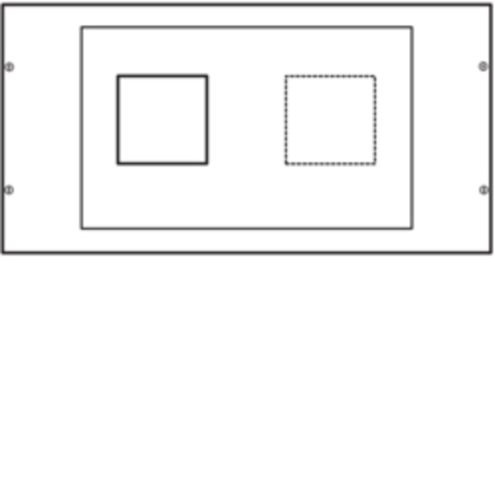 Kit MCCB 2x250A L600mm vertical