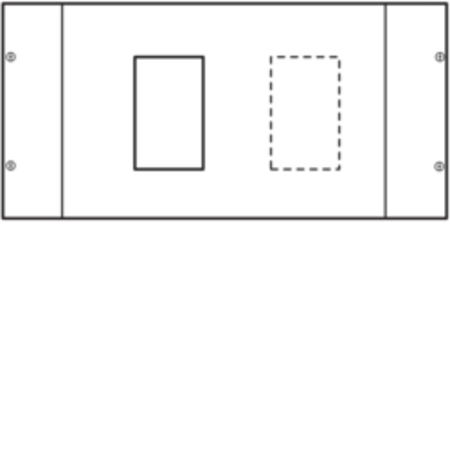 Kit MCCB motorizat 2x250A L600mm vertical