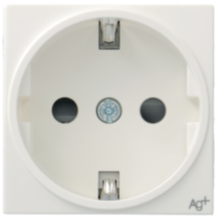 Priză SCHUKO protecție copii 16A, 230V, antibacterian, 2M QC