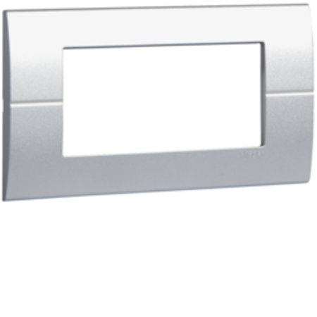 Ramă 4M orizontal, distanță fixare 57mm, aluminiu