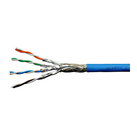 Cablu S/FTP Cat.7a,4x2xAWG22/1,1.200Mhz,LS0H-3,B2ca,50%,albs