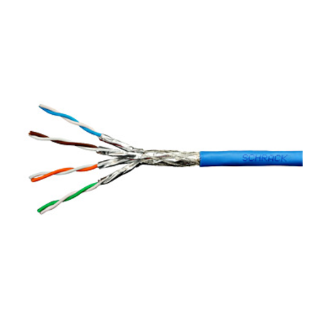 Cablu s/ftp cat.7, 4x2xawg23/1,1.000mhz,ls0h,dca,40%,albastr