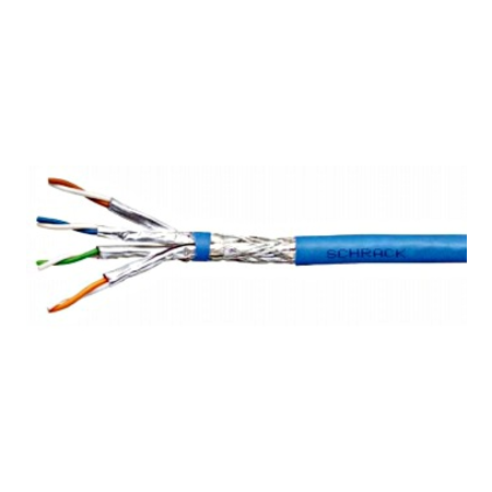 Cablu S/FTP Cat.7, 4x2xAWG23/1, 1.200Mhz, LS0H, 30%, albastr