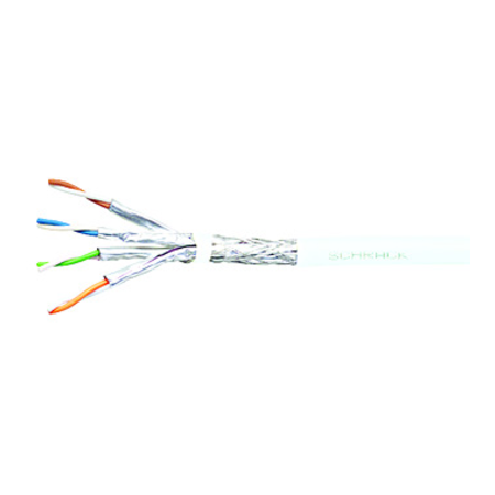 Cablu S/FTP Cat.7 4x2xAWG23/1 1000MHz,LS0H,Dca,40%,alb
