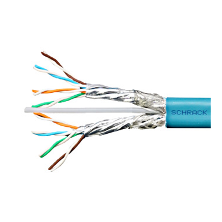 Cablu S/FTP C7 2x(4x2xAWG23/1), 1200MHz, LS0H-3, B2ca, 65%