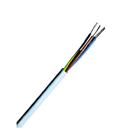 Cablu cu iz. şi manta din PVC, A03VV-F 5G0,75 negru, 100m