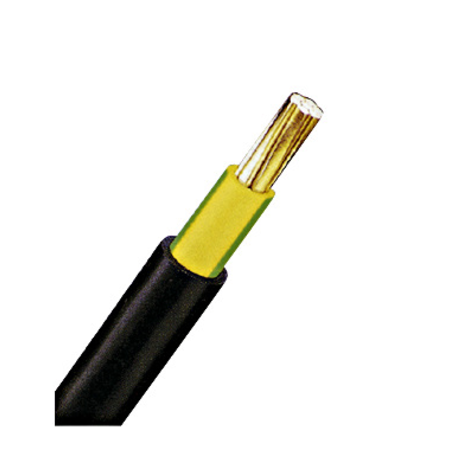 Cablu de energie, PVC, 0,6/1kV E-YY-J 1x 25 RM negru