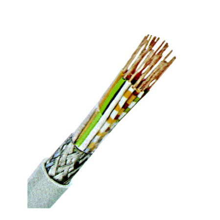 Cablu de comandă ecr. pt. ind. elecronică liycy 5x2x0,14 gri