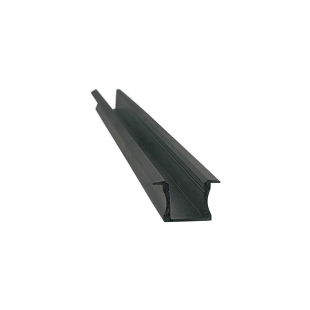 Profil led SLOT REC TRIM D15XD25 2000 MM BK