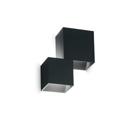 Corp de iluminat decorativ pentru exterior rubik ap2 nero 4000k