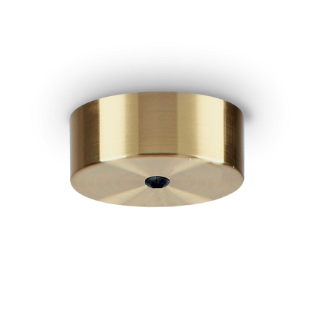 ROSONE MAGNETICO 1 LUCE OTTONE BRUNITO