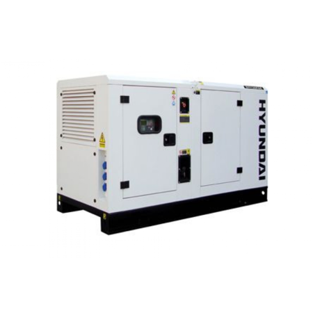 Generator de curent trifazat cu motor diesel hyundai 12kw/15kw 13kva/17kva 380v