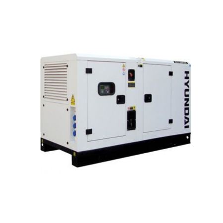 Generator de curent trifazat cu motor diesel HYUNDAI 12kw/15kw 13kva/17kva 380v