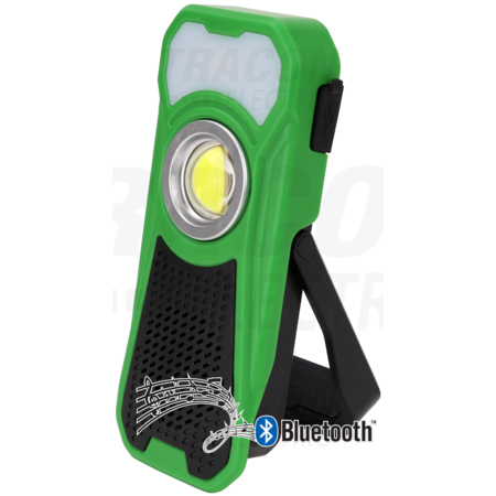 Lanterna LED cu acumulatorsi difuzor bluetooth STLBT10W 10/3W, 6000K, 3.7V 3000mAh, 500/180lm, 3,5h, Bluetooth 4.2