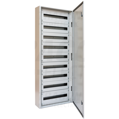 Dulap metalic de distribuție cu ușă metalicăn600×1500×250 / 216M (24×9 rows)