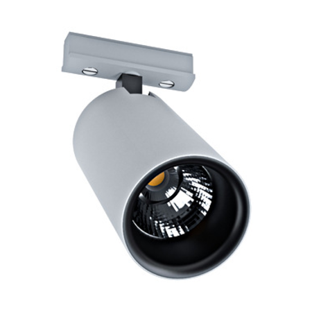 Villanova 1 / 1-ph. led spotlight 12w 3000k 1100lm grey