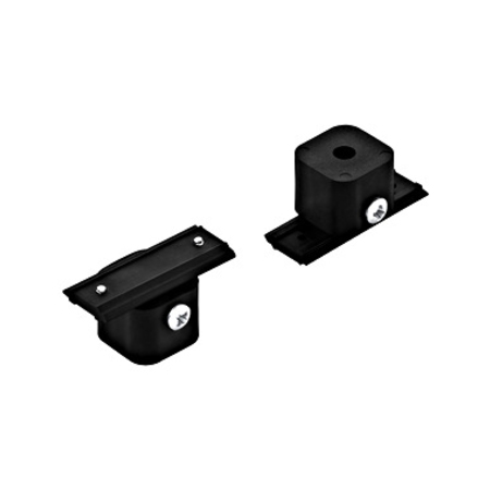 Villanova 1 / 1-phase wall/ceiling mounting black