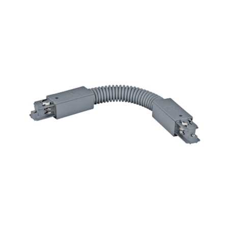 3-phase Flex connector plastic, Kabel silver