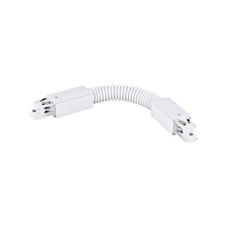 3-phase Flex connector plastic, Kabel white