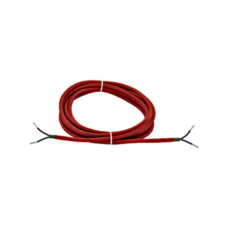 Accessories textile cable 2x0,75 l-5m red