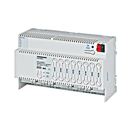 Actuator jaluzele knx, 8 x ac 230v, 6a, cu urmărire solară