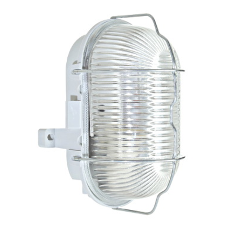 Aplică Oval 1x60W E27, coş protecţie