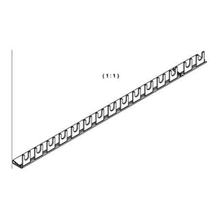 Bara colectoare cu contacte furca 1p 16mm²