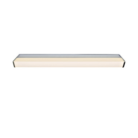 Bath Square Small, LED, 23W, 3000K, 1650lm, IP44, crom