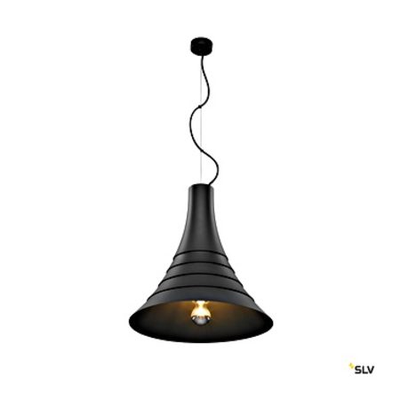 BATO 45 PD, Indoor pendant light, black, E27, max. 60W