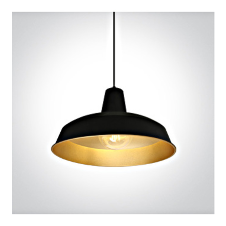 Bela Plano 2, Pendant luminaire, E27, 26W, IP20, negru