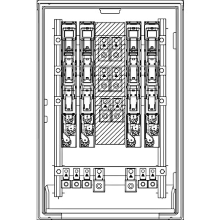 cable distribution cabinet Fr 1NHS00