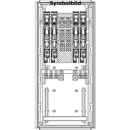 Cable distribution cabinet up 2nhs00