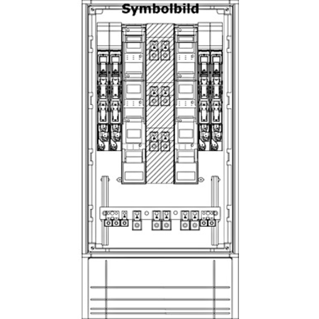 cable distribution cabinet UP 6NHS00/185-1NHS2/3