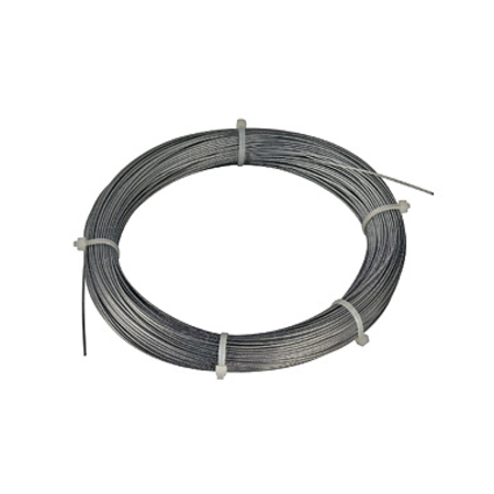 Cablu de otel 0,75mm cu pvc-manson, 100m inel, galvanizat