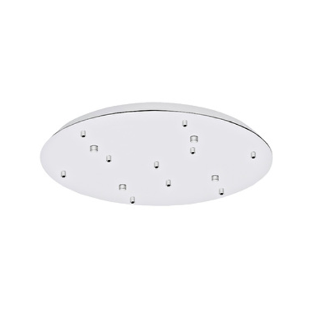 Canopy 10-fold, surface mounted white