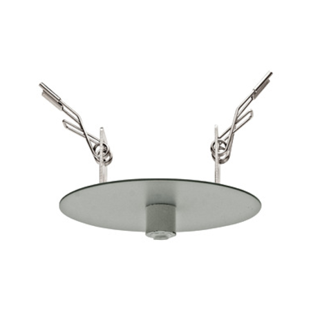 Canopy 1-fold, recessed mounted dust-grey (RAL 7037)