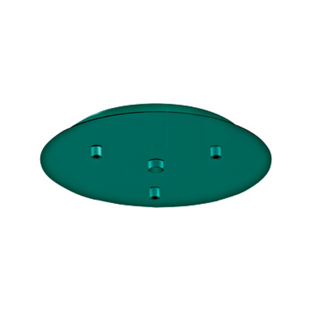 Canopy 3-fold, surface mounted opal green (RAL 6026)