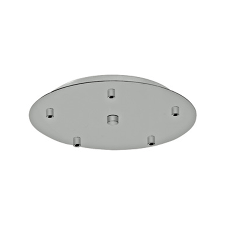 Canopy 5-fold, surface mounted dust-grey (RAL 7037)