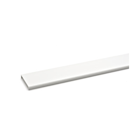 Capac canal parapet Signa 80mm, RAL9010 alb