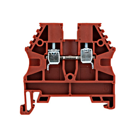 Clemă de fază, conex. cu şurub tip avk 2,5, roşu, 2,5 mm²