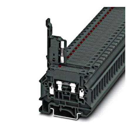 Clemă şir cu fuzibil TB 4-HESILED 24 (5X20) I