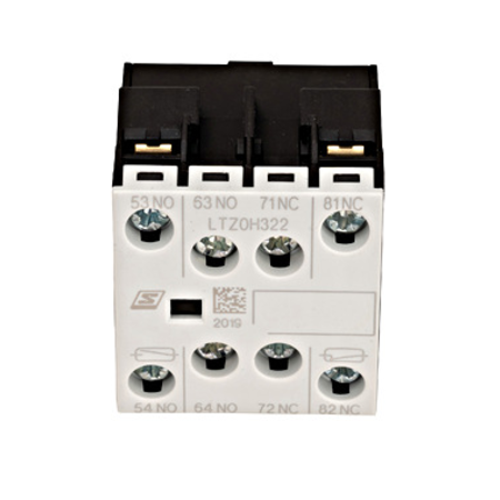 Cont.aux. pt. contactor aux., 2nd+2nÎ , 1nd+1nÎ microswitch