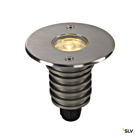 DASAR LED HV, 6W, 3000K, 230V, IP67,rotund, Inox 316