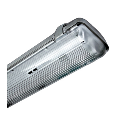 Dewy IP65 ptr.2xT8 LED Tube 100-240V 655mm IP65 PC/PC gri