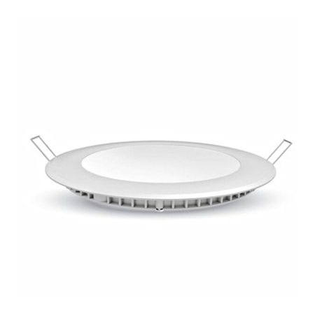 Downlight LED Premium Panel 6W - rotund 3000K, 420lm, 120°