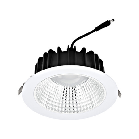 ERZENI LED-RECESSED LUMINAIRE Ø228 WHITE/ALU