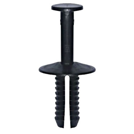 Expanding rivets 6mm, black, Head Diameter 15mm