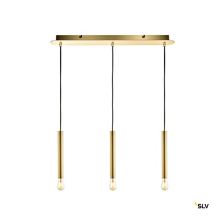 FITU triple canopy, long, soft gold